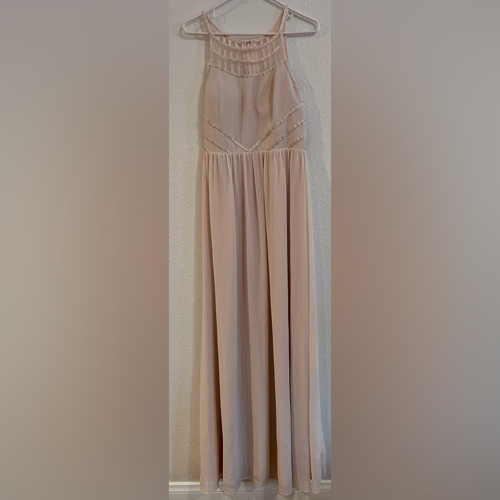 Minuet - Perfect as Planned Dress in Champagne W/Tags